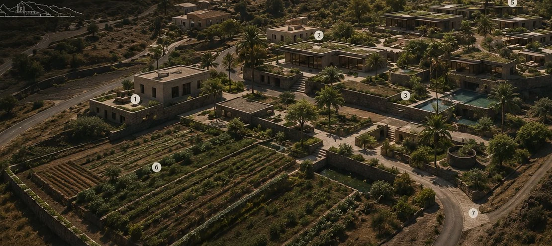 Vista conceptual de PROJECT19 · El Valle del Agua