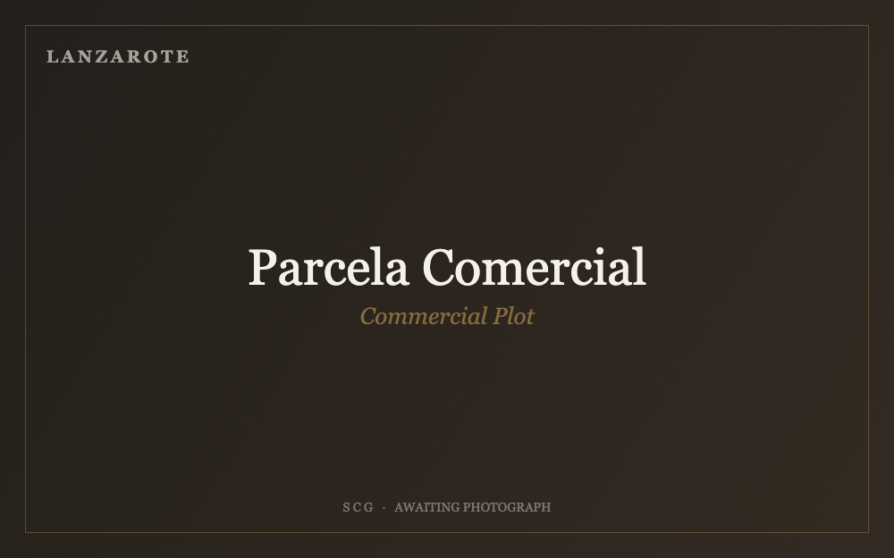 Commercial plot, Avenida de Las Playas, Puerto del Carmen, Lanzarote